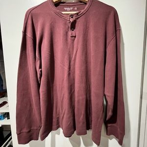 Men’s Henley T-shirt Relaxed Medium